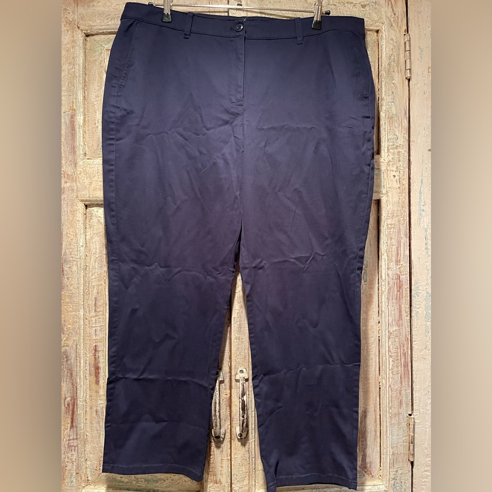NWT J.Crew Kate Straight-Leg Pant in Chino, Navy /20/
